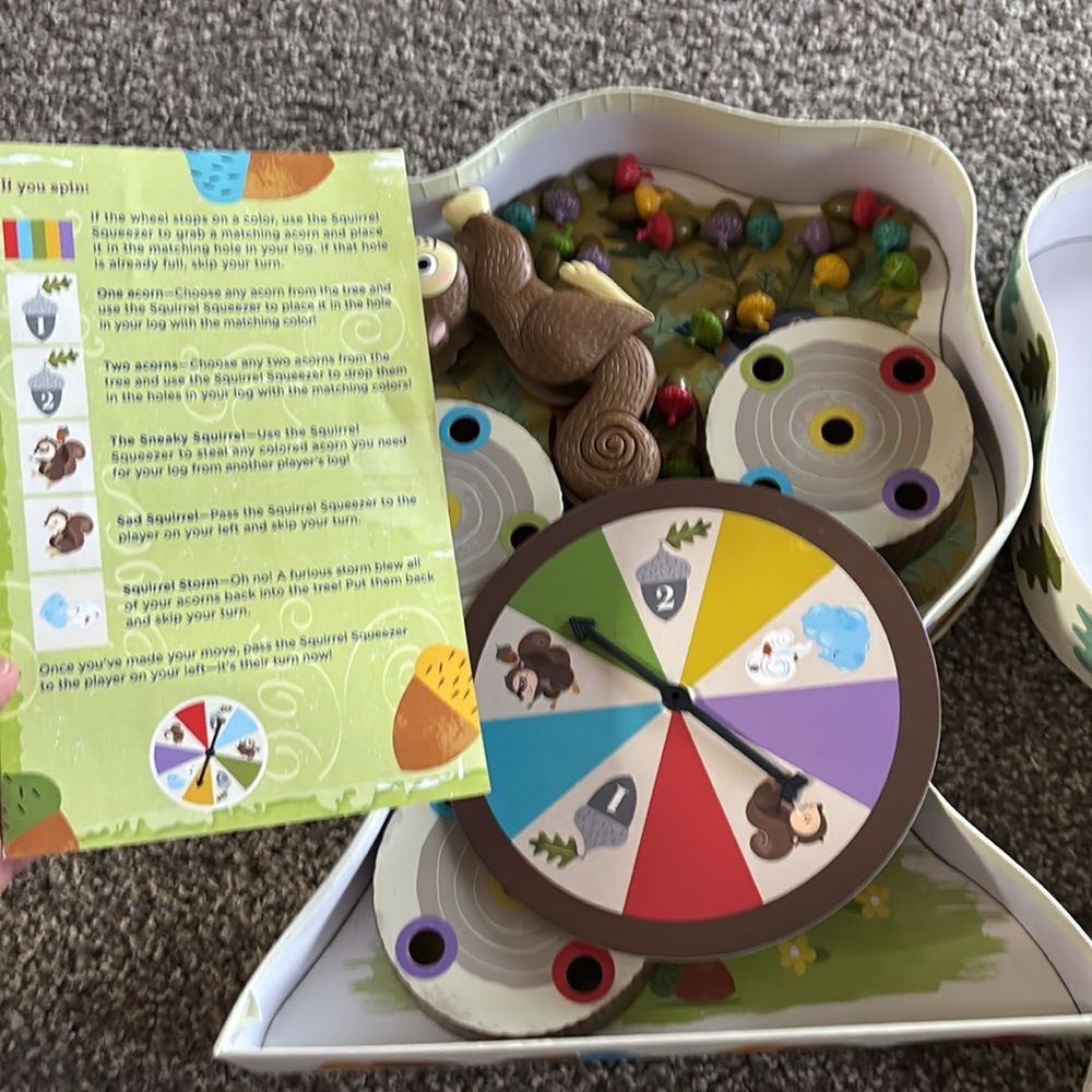 I Spy Dig In+Thr Sneaky, Snacky Squirrel Game+Skoolzy counting bears - Picture 2 of 4